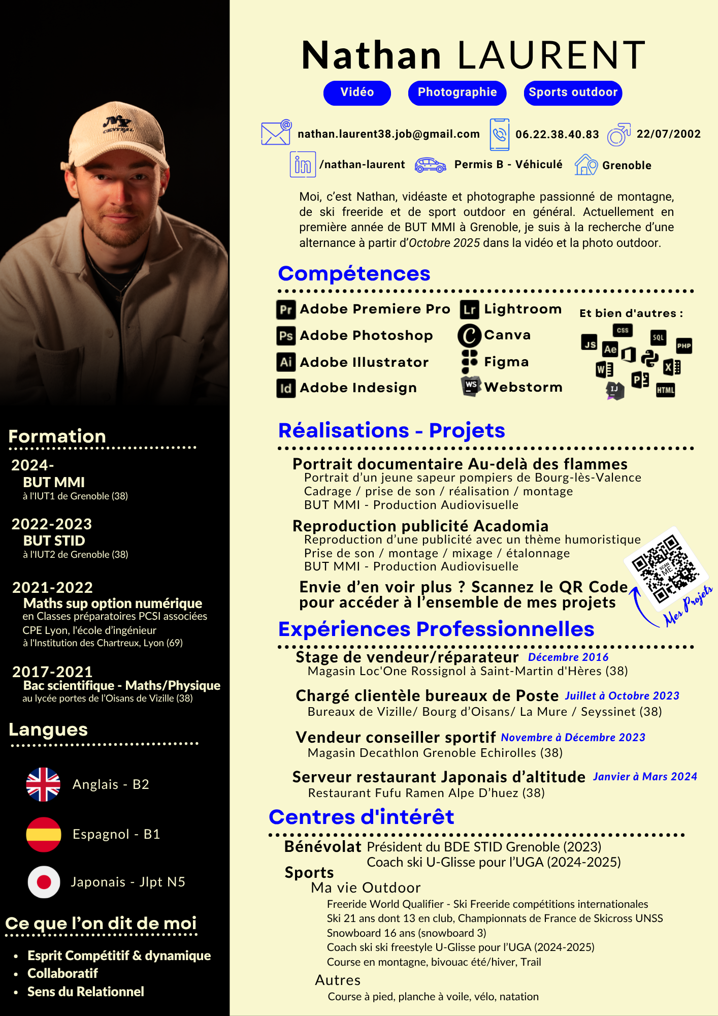 CV de Nathan Laurent